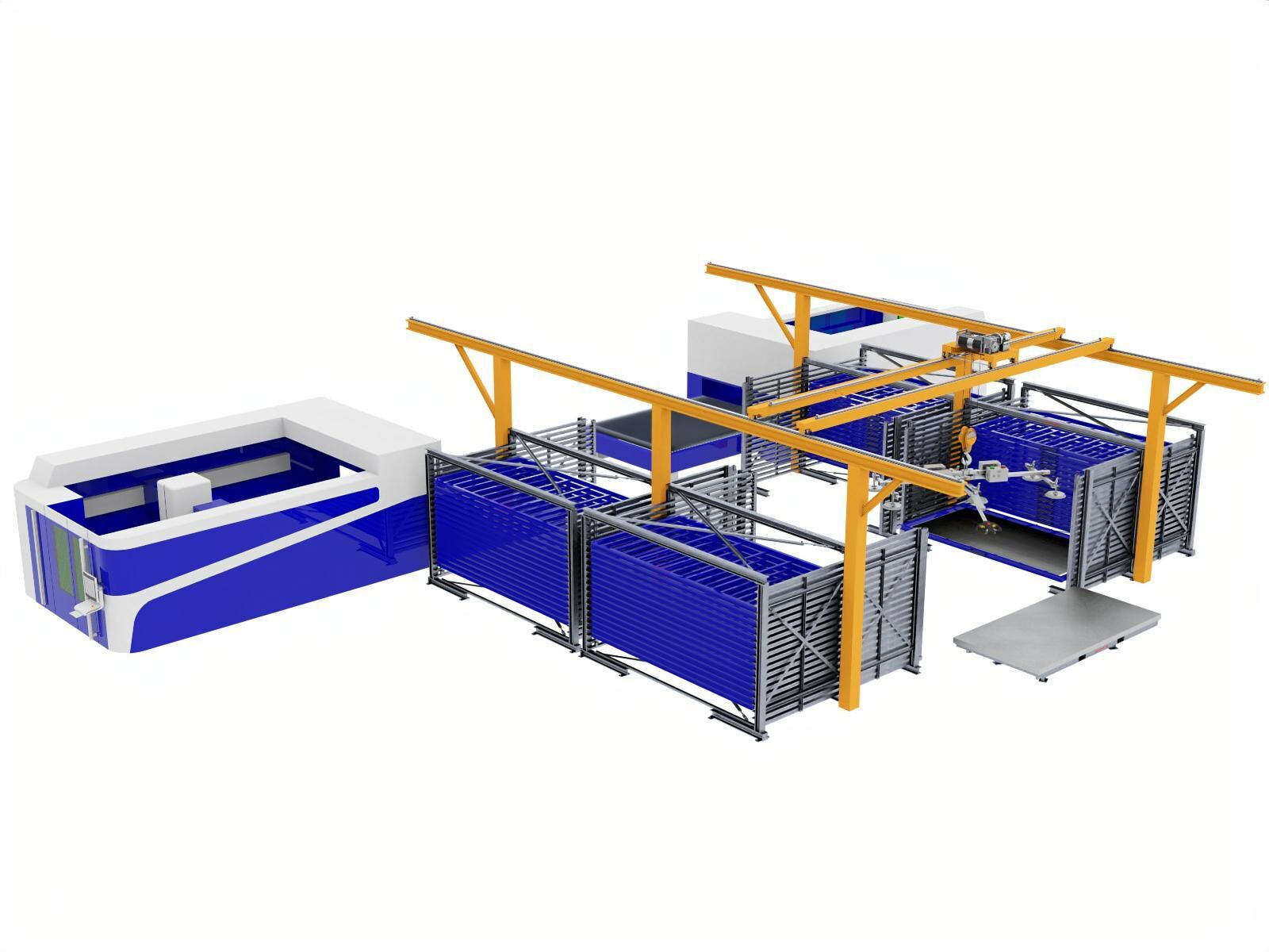 Sheet metal picking system